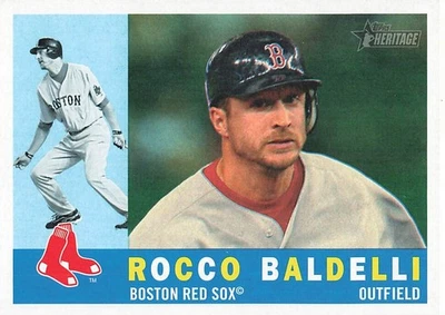 ROCCO BALDELLI 2009 TOPPS HERITAGE BASEBALL #669 - Image 1 of 2