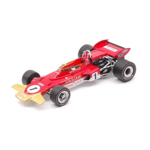LOTUS 72D EMERSON FITTIPALDI 1970 N.1 FRENCH GP 1:43 Quartzo Formula 1 Modellino - Immagine 1 di 1