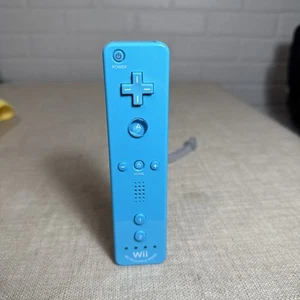 Offizieller Original Zubehör Hersteller Nintendo Wii & U Motion Plus Remote Controller Blau RVL-036 - Bild 1 von 8