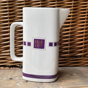 Vintage Wade SILK CUT Water Jug Breweriana Tobacciana Pub Man Cave Advertising - Picture 1 of 10