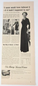 Vintage 1941 Du Barry Success Course Tonight Print Ad Weight Loss Course - Picture 1 of 6
