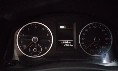 2011 Tiguan OE Speedometer Gauge Cluster 121K Miles Volkswagen - Image 1 of 4