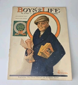 RARE Boy’s Life Magazine December 1927 Christmas Magazine - Bild 1 von 9