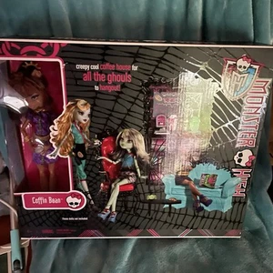 Monster High Sargbohnen Kaffeehaus für alle Puppen - Bild 1 von 4