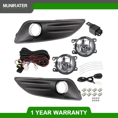 LH 和右手防撞雾灯接线开关套件适用于 2014 - 2018 年福特嘉年华 — 第 1/4 张图片