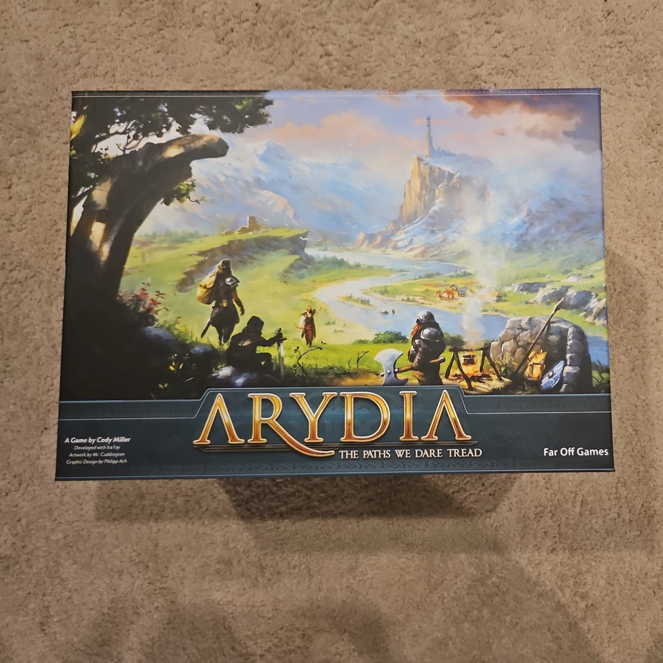 Arydia: The Paths We Dare Tread Board Game Complete used - Image 1 of 1