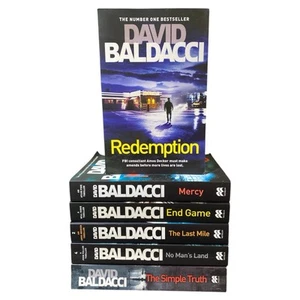 David Baldacci Book Set x6 Robie Decker Thriller Mystery Pine Puller Novels Lot - Picture 1 of 8