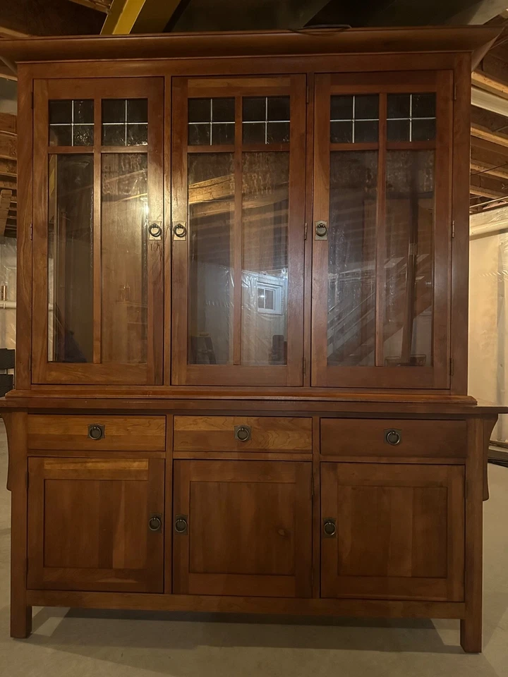 kincaid furniture two piece cherry  - Image 1 of 3