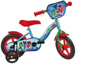 Bici 10 pj mask Super Pigiamini per bambino con rotelle e parafanghi Dino Bikes - Imagen 1 de 7