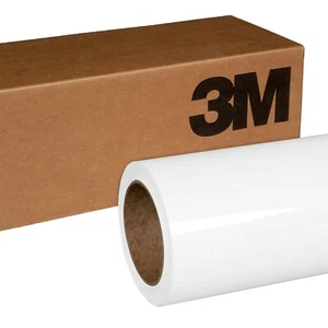 3M 2080 Gloss White vinyl 1520mm x 500mm - Picture 1 of 3