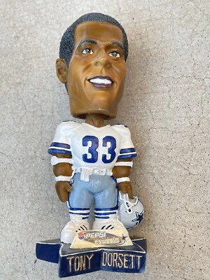 Camiseta Tony Dorsett PEPSI 2001 Doble Estrella 75 Aniversario Fútbol BobbleHead Foto 1 de 4