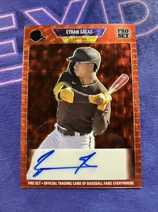 Juego Leaf Pro 2024 Ethan Salas Vinilo Rojo 1/1 Osos Exclusivo de la Convención Nacional - Imagen 1 de 4