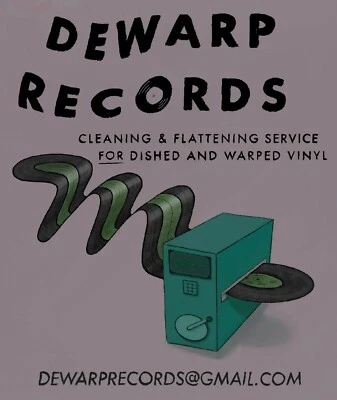 12"/7" Vinyl Flattening Service for warped/bent/dished LPs using ORB DF-01iA - Image 1 of 2