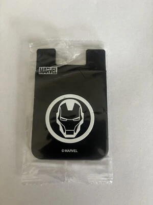 NYCC Marvel Iron Man Credit Card Holder Cell Phone Wallet Pocket Sticker - Image 1 of 2