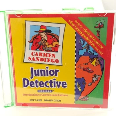 Carmen Sandiego Junior Detective Edition CD Introduction to Countries & Culture - Image 1 of 4