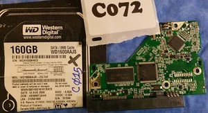 Disco duro PCB Western Digital WD WD1600AAJS-22L7A0 160 GB HANNNTJAHN - Imagen 1 de 2
