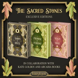 SIGNIERT The Sacred Stones Trilogy Kate Golden FAIRYLOOT EXKLUSIV A Dawn of Onyx - Bild 1 von 24