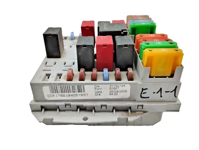 51792194 OE CENTRALINA MODULO PORTA FUSIBILI LANCIA Y Ypsilon BZ DAL 2003 IN POI - Immagine 1 di 4