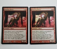 Mtg Homing Sliver x2 Foil - LP+ - PDS Sliver Magic Gathering