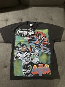 Spider-Man VS The Punisher Vintage Style Modern Boot AOP Double Sided Graphic - Bild 1 von 7