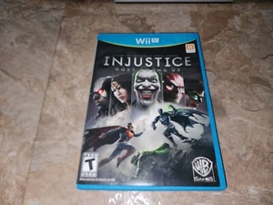 Injustice: Gods Among Us (Nintendo Wii U, 2013) - Complete - Picture 1 of 3