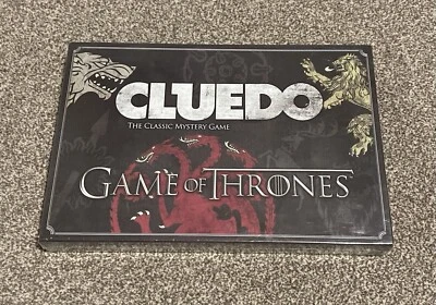 Cluedo Game of Thrones Edition Classic Mystery Board Game BRAND BEW & SEALED - Image 1 of 3