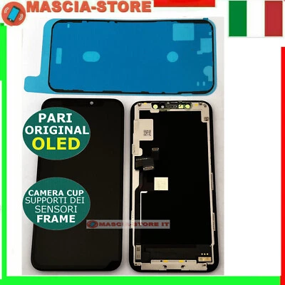 IPHONE 11 PRO DISPLAY PARI ORIGINALE OLED TOUCH SCREEN VETRO SCHERMO LCD APPLE