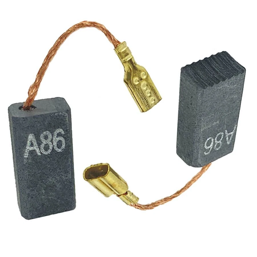 2x Carbon Brushes for Bosch GEX 150 TURBO Random Orbital Sander 1607014144+145 5x8x15 - Image 1 of 1