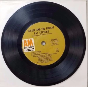 VINTAGE CAT STEVENS TEASER AND THE FIRECAT 45 RECORD - RE3 - Picture 1 of 4