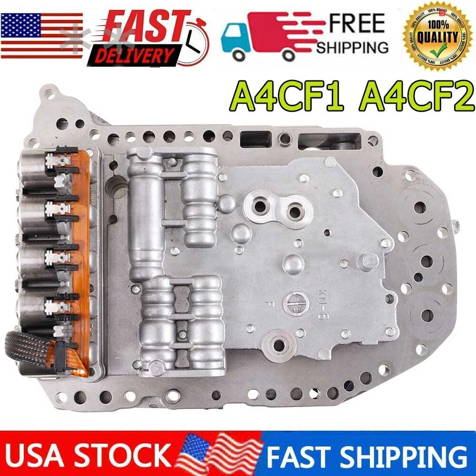 Cuerpo de válvula de transmisión automática con solenoide para Hyundai Elantra Kia Spectra A4CF1 Foto 1 de 4