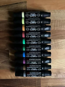Zig Kurecolor Permanent Alcohol Ink Marker Twin Tip nachfüllbar verschiedene Farben - Bild 1 von 3