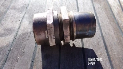 Antique Vintage Chris Craft Boat Bronze 1 1/4" Rudder Shaft Stuffing box - Image 1 of 3