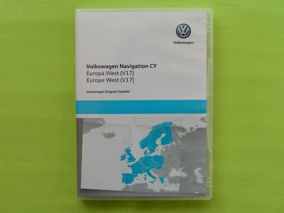 DVD NAVIGATION CY EUROPA 2020 V17 VW RNS 510 810 TOURAN CADDY PASSAT T5 GOLF EOS - Bild 1 von 4