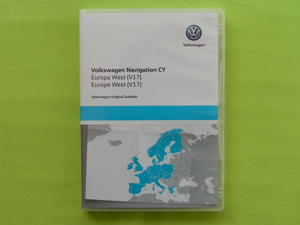 DVD NAVIGATION CY EUROPA 2020 V17 VW RNS 510 810 TOUAREG T5 PASSAT GOLF 6 TIGUAN - Bild 1 von 4