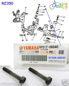 Yamaha RZ350 RD350YPVS Top Cowling Mounting Bolt x2 OEM Head Stay 97017-06040 - Bild 1 von 1