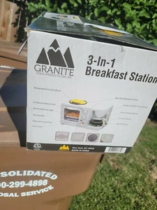 Granite Deluxe 3 IN 1 Breakfast Station - Picture 1 of 3