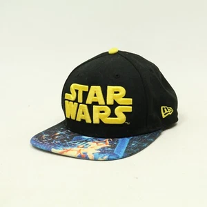 Star Wars A New Hope Hat 9Fifty New Era Luke Leia Snapback OSFM Black Red - Picture 1 of 9