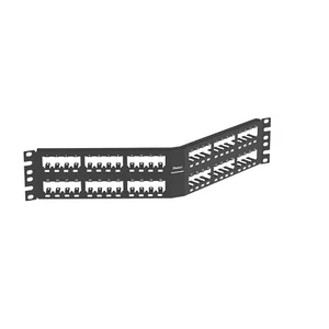 10pcs-Panduit CPA48BLY 48 Port Angled Patch Panel - Picture 1 of 2
