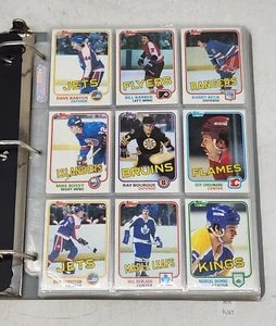 ThriftCHI ~ Binder Lot - 1981-82 Topps Hockey Set - Picture 1 of 11