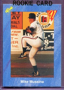 MIKE MUSSINA ~ 1991 Classic I Baseball Rookie Card RC #T17 (Hall of Fame 2019)