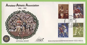 G.B. 1980 Sports Set Benham First Day Cover, Amateur Athletics Assn - Bild 1 von 1