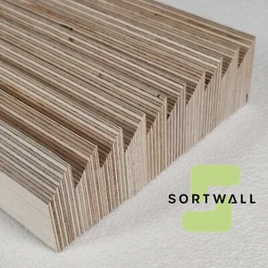 French Cleat Leisten 50cm (Keilleisten) (10 Stück) Multiplex -inkl. Montagehilfe - Bild 1 von 5