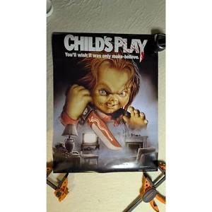 RARE Child's Play Movie Poster - Scream Factory Chucky 18x24" Horror - Picture 1 of 1