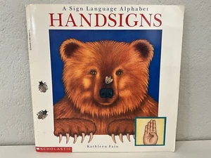 Handsigns : A Sign Language Alphabet by Kathleen Fain (1993, Hardcover) - Picture 1 of 7
