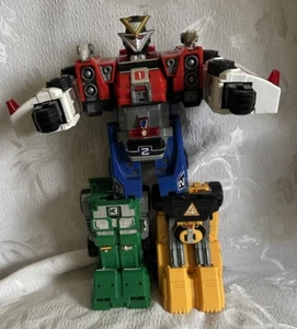 Power Rangers Turbo Carrangers Megazord Rescue Megazord Bandai DC VRV ROBO - Bild 1 von 19