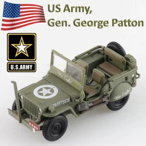 Hobby Master 1/72 HG4215 Willys Jeep US Army, Gen. George Patton, 1945 - Picture 1 of 10