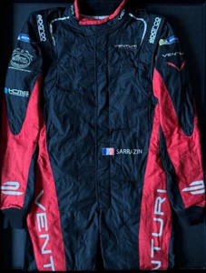 Race used suit 2016 Stéphane Sarrazin Venturi Formula E Signed - Picture 1 of 10