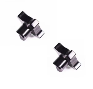 50 Stunt Brake Adjust Knobs (2x) - Black for Honda XR50R CRF50 XR70 CRF70 FS008 - Bild 1 von 3