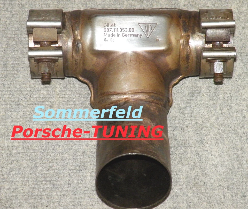 Arco de escape para tubo de escape Exhaust Arc 987 981 Boxster Cayman 98711135300 Foto 1 de 1