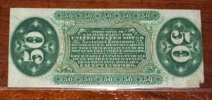 FR.1331 SP NMB (3rd Issue) 50 cent BACK SPECIMEN - Picture 1 of 2